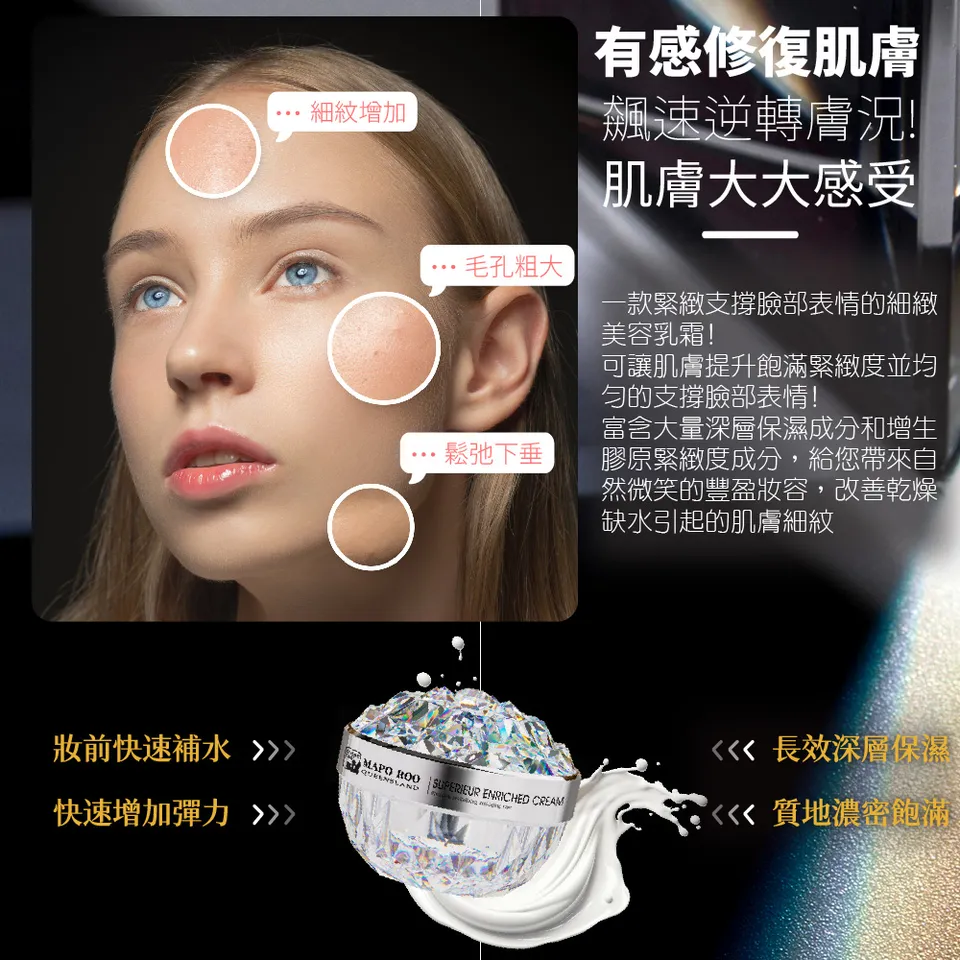 【MAPOROO】全能逆齡活顏澎潤霜 50g 圖 8