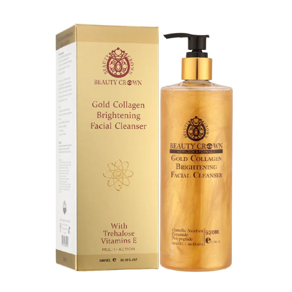 【BEAUTY CROWN】黃金胜肽膠原亮白潔膚露 520ml 圖 3