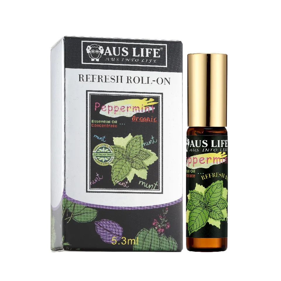 【澳思萊AUS LIFE】薄荷滾珠精油 5.3ml 圖 3