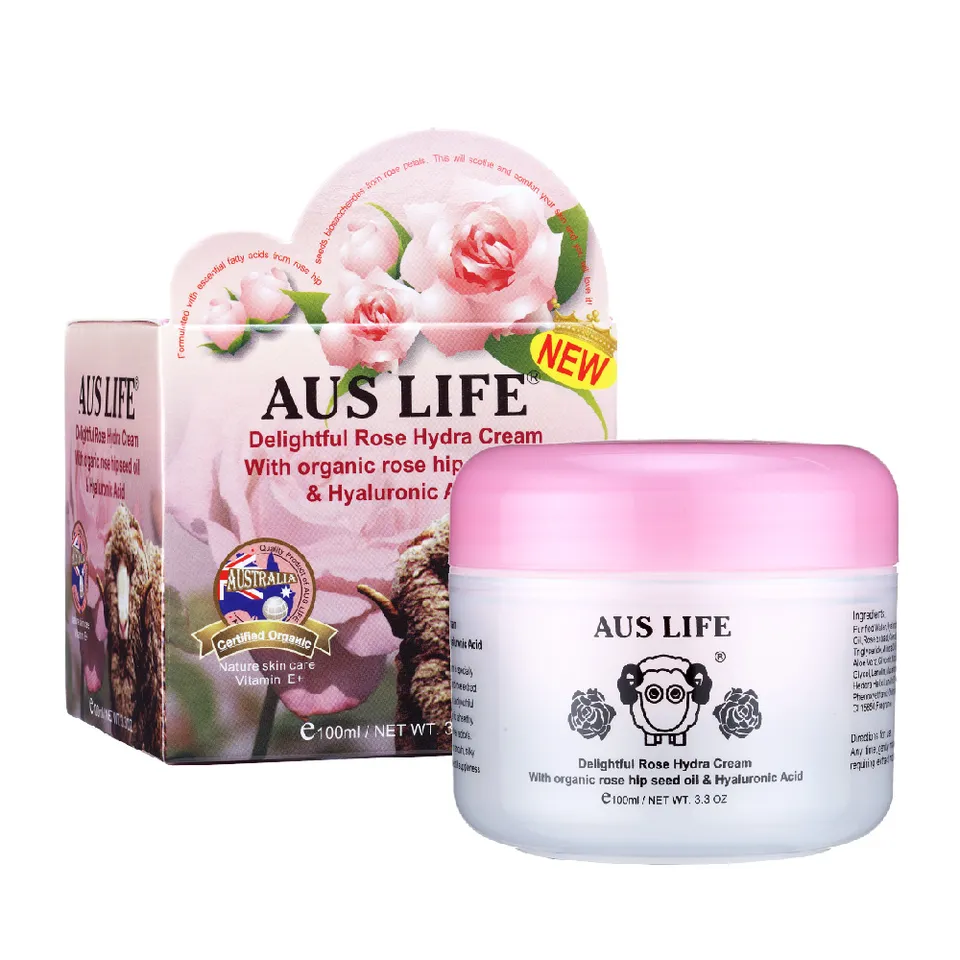 【澳思萊AUS LIFE】玫瑰柔嫩保濕綿羊霜 100ml 圖 3