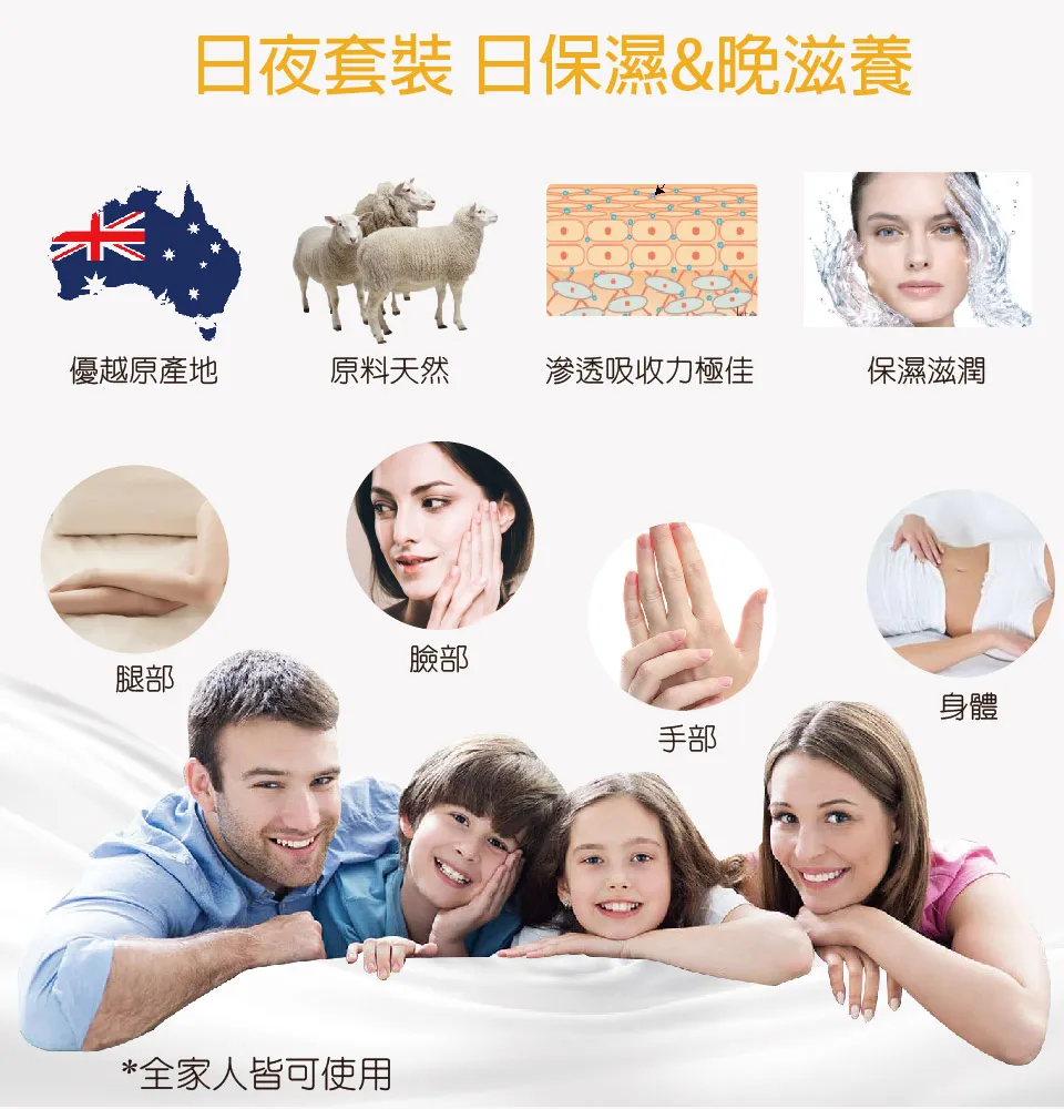 【澳思萊AUS LIFE】金盞花保濕綿羊乳霜(凍) 100ml 圖 8