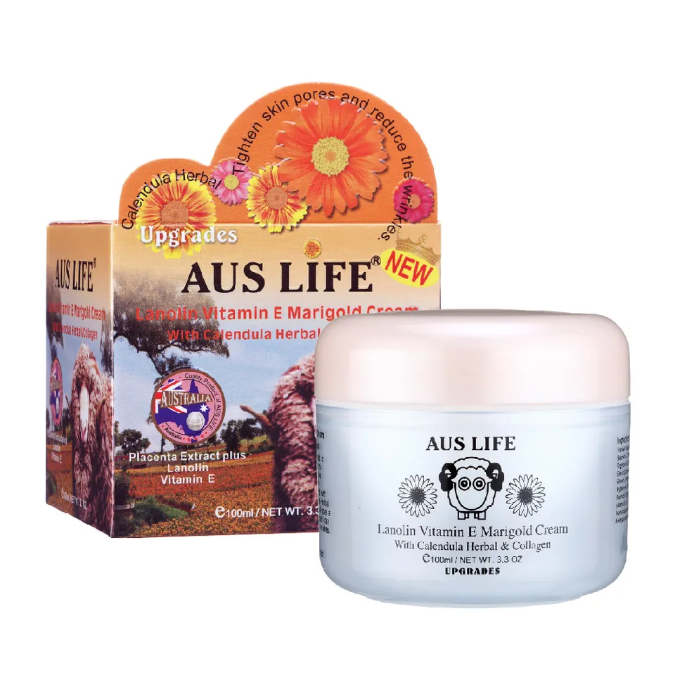 【澳思萊AUS LIFE】金盞花保濕綿羊乳霜(凍) 100ml 圖 3