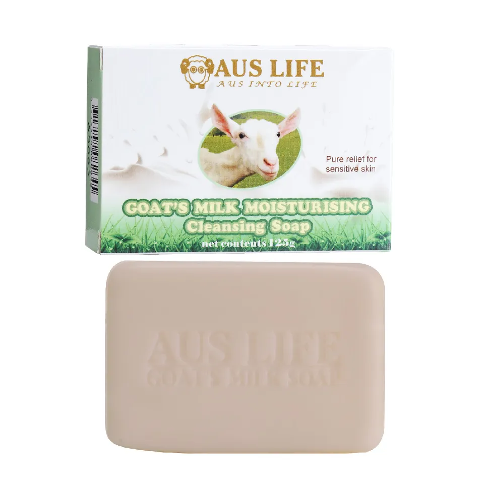 【澳思萊AUS LIFE】羊乳保濕潔膚皂 125g±5g｜澳思萊 Auslife 天然身體保養