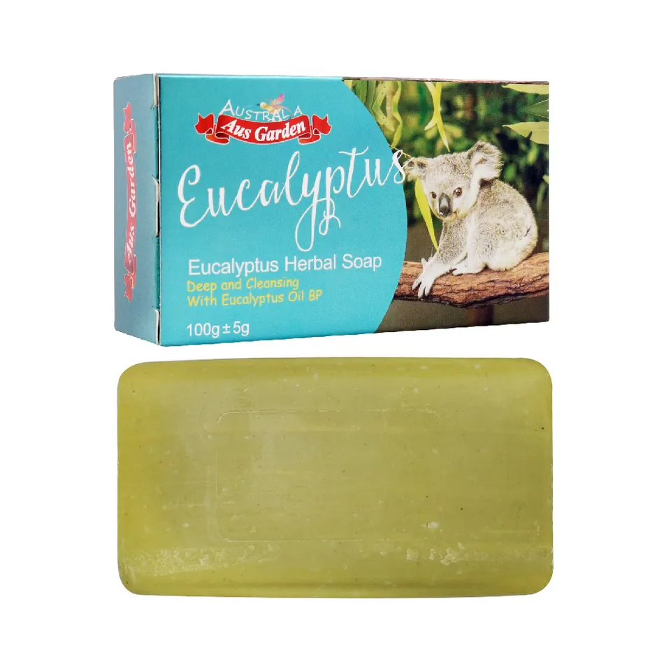 【澳維花園Aus Garden】尤加利舒緩健康皂 100g±5g｜澳思萊 Auslife 天然身體保養