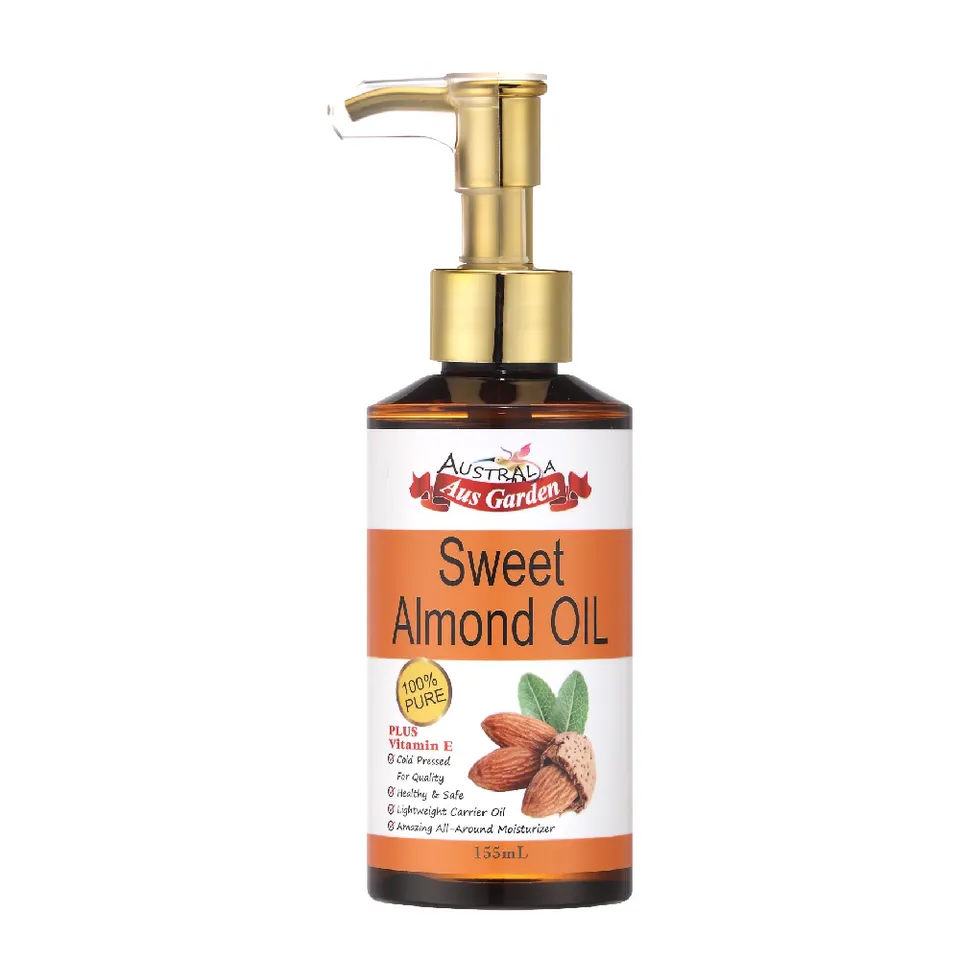 【澳維花園Aus Garden】澳洲精純甜杏仁油 155ml｜澳思萊 Auslife 天然身體保養