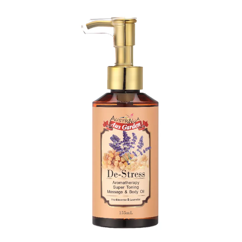 【澳維花園Aus Garden】乳香薰衣草按摩精油 155ml｜澳思萊 Auslife 精油芳香調理