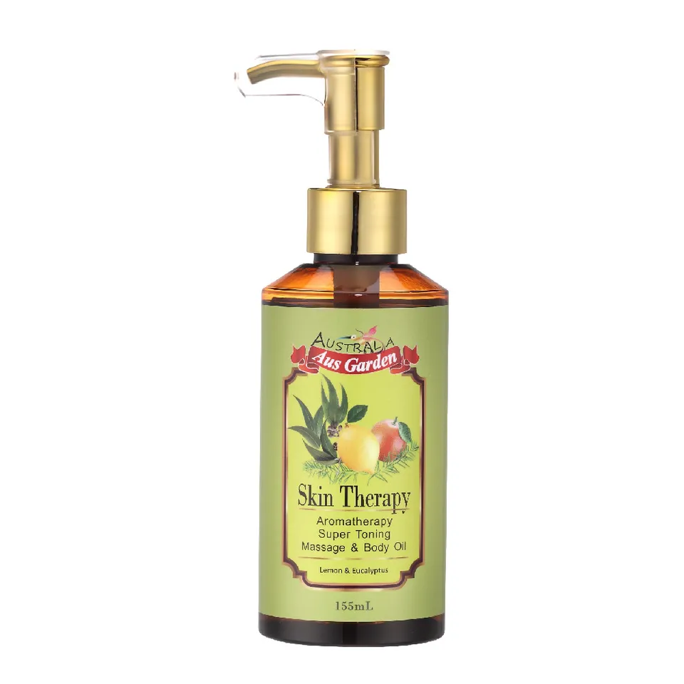【澳維花園Aus Garden】檸檬葡萄柚按摩精油 155ml｜澳思萊 Auslife 精油芳香調理