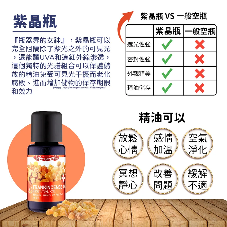 【澳維花園Aus Garden】乳香精油 16ml 圖 7