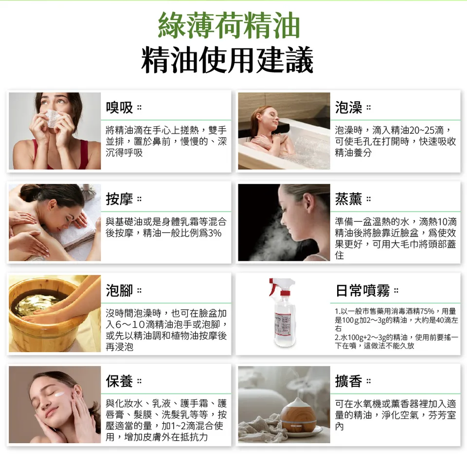 【澳維花園Aus Garden】綠薄荷精油100ml 圖 10