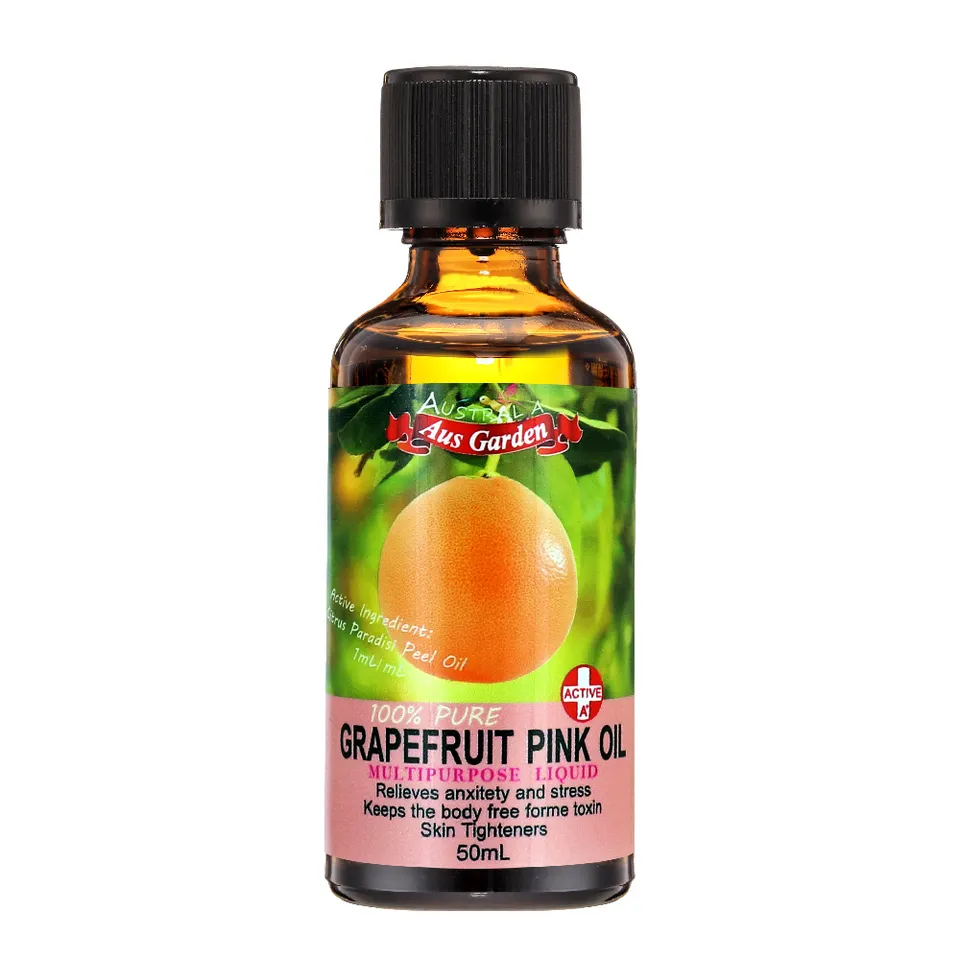 【澳維花園Aus Garden】粉紅葡萄柚精油50ml｜澳思萊 Auslife 精油芳香調理