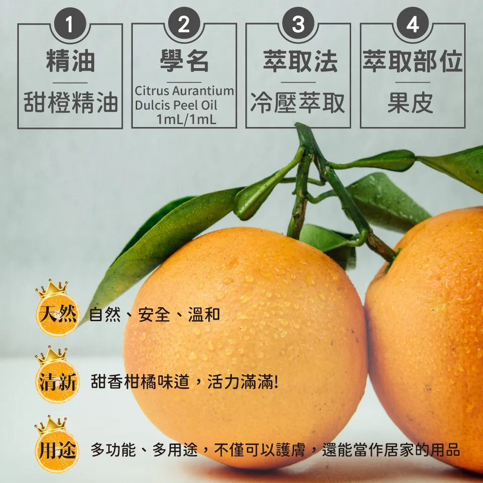 【澳維花園Aus Garden】澳洲甜橙精油50ml 圖 7